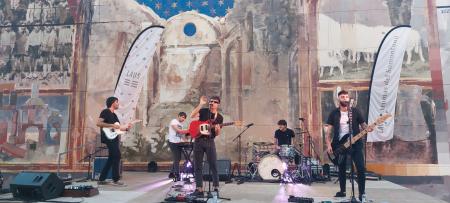 Imagen Los Flamingos llevan su música a Secastilla en un mini PolifoniK