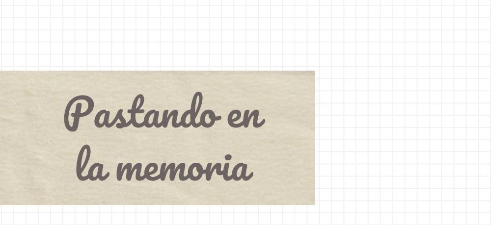 Imagen Pastando en la Memoria